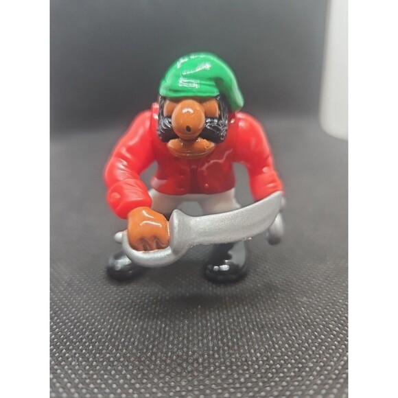 Fisher Price Pirates Hook Red Shirt 1997 Vintage Replacement - Picture 1 of 7